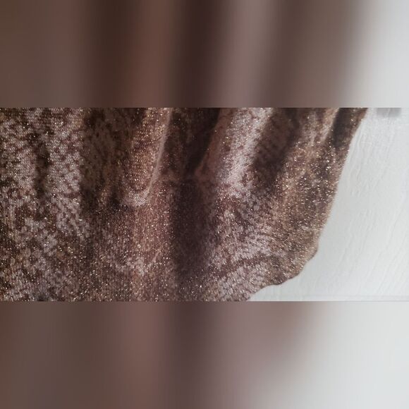 INC international Woman animal print long sleeves top 2X - Picture 4 of 5